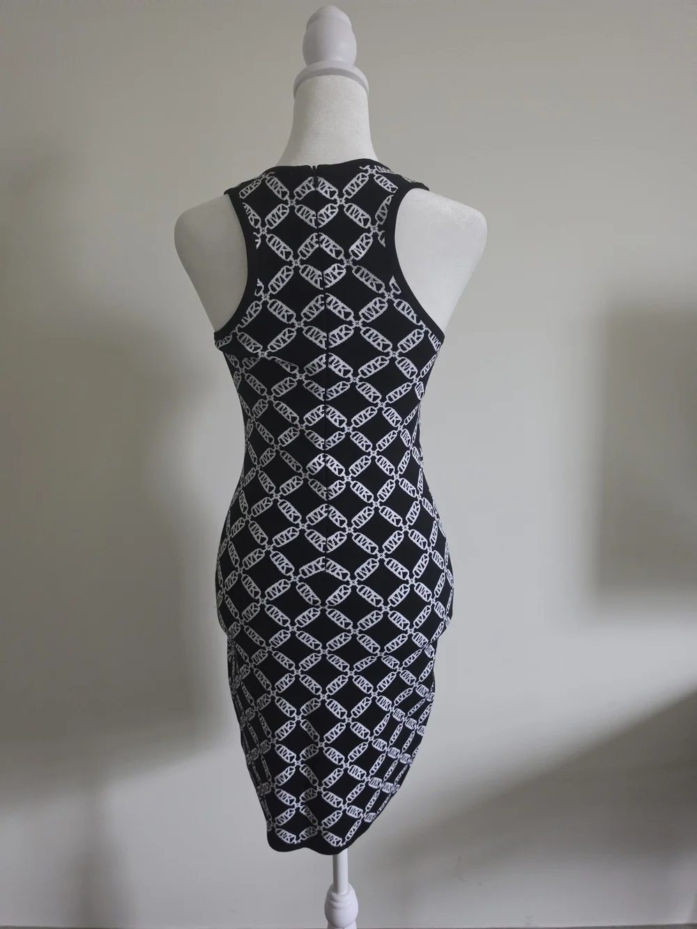 Michael Kors Empire Logo Jacquard Tank Dress Size S